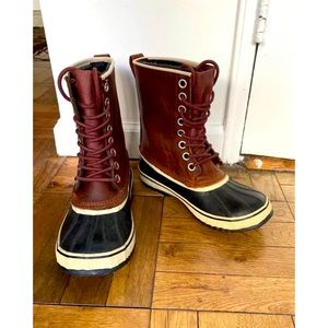 SOREL 1964 Lace Up Lined Women's Waterproof Winter Boots size 7.5